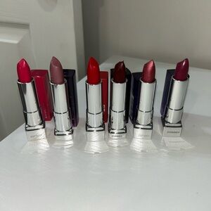 6X Maybelline Color Sensational Lipstick Set (please see Photo before purchasing